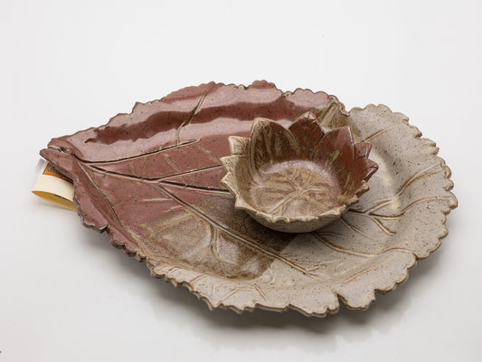 Leaf Chip & Dip Platter