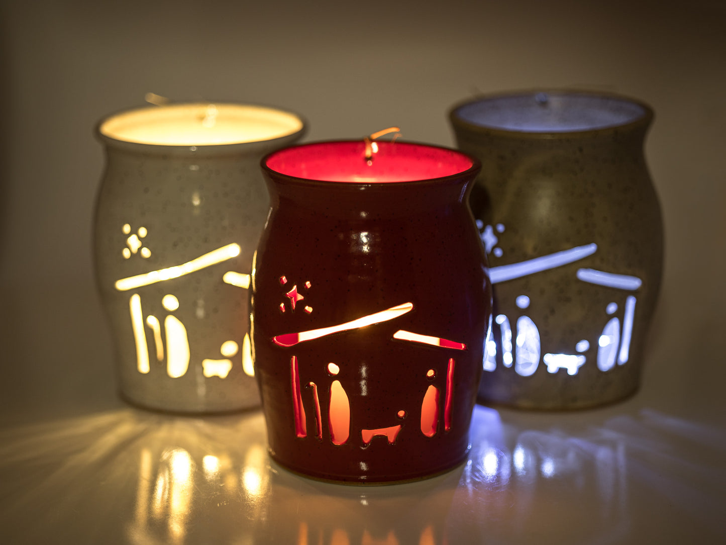 Nativity Pots